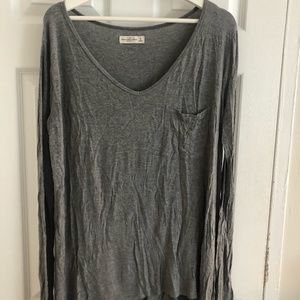 Abercrombie long-sleeve loose t-shirt